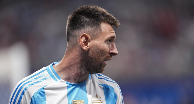 Lionel Messi; Selección Argentina. Foto: Reuters.