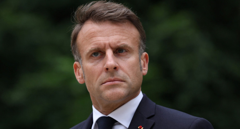 Emmanuel Macron, presidente de Francia. Foto: Reuters.