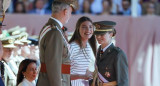 La Princesa Leonor se reúne con su familia en Zaragoza. Fuente: EFE