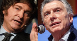 Javier Milei y Mauricio Macri