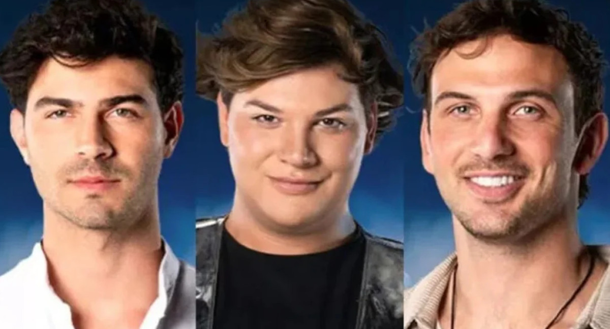 Los finalistas de Gran Hermano. Foto: captura Telefe.