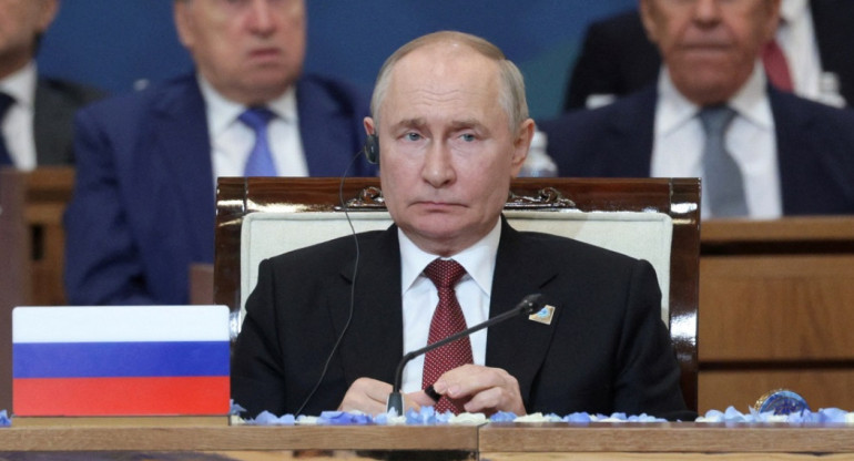 Vladímir Putin, presidente de Rusia. Foto: Reuters.