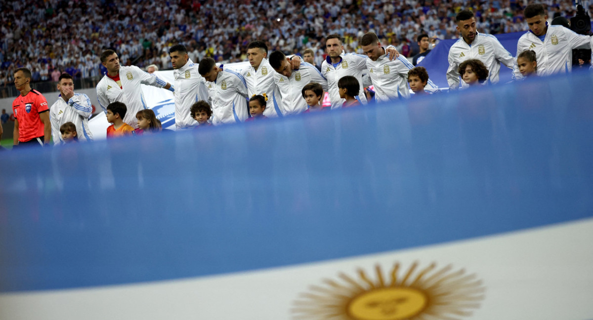 Selección Argentina en la Copa América 2024. Foto: Reuters.