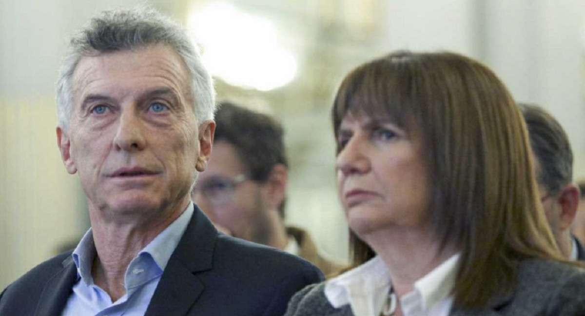 Mauricio Macri y Patricia Bullrich. Foto: NA