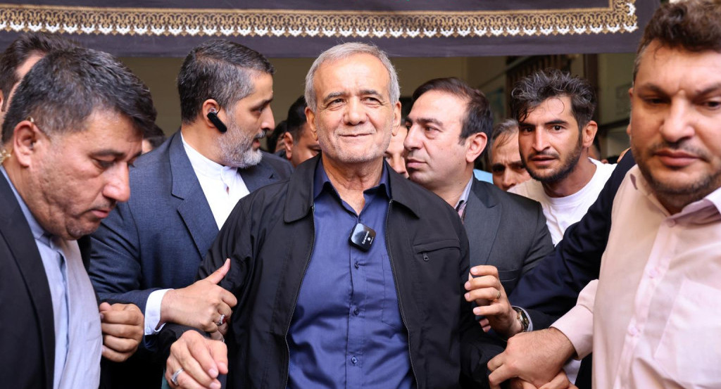 Masud Pezeshkian, nuevo presidente de Irán. Foto: EFE.