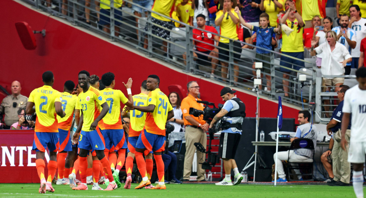 Colombia vs Panamá, Copa América 2024. Foto: Reuters