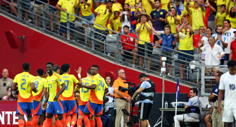 Colombia vs Panamá, Copa América 2024. Foto: Reuters