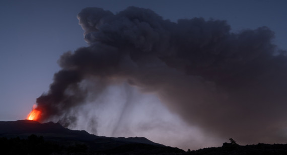 Volcán Etna. Foto: Reuters.