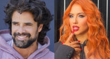 Luciano Castro y Flor Vigna. Fotos: Instagram.