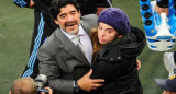 Diego y Dalma Maradona. Foto: archivo.