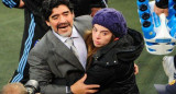 Diego y Dalma Maradona. Foto: archivo.