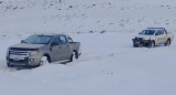 Encontraron muerto a un hombre en la nieve en Santa Cruz. Foto: gentileza Ahora Calafate