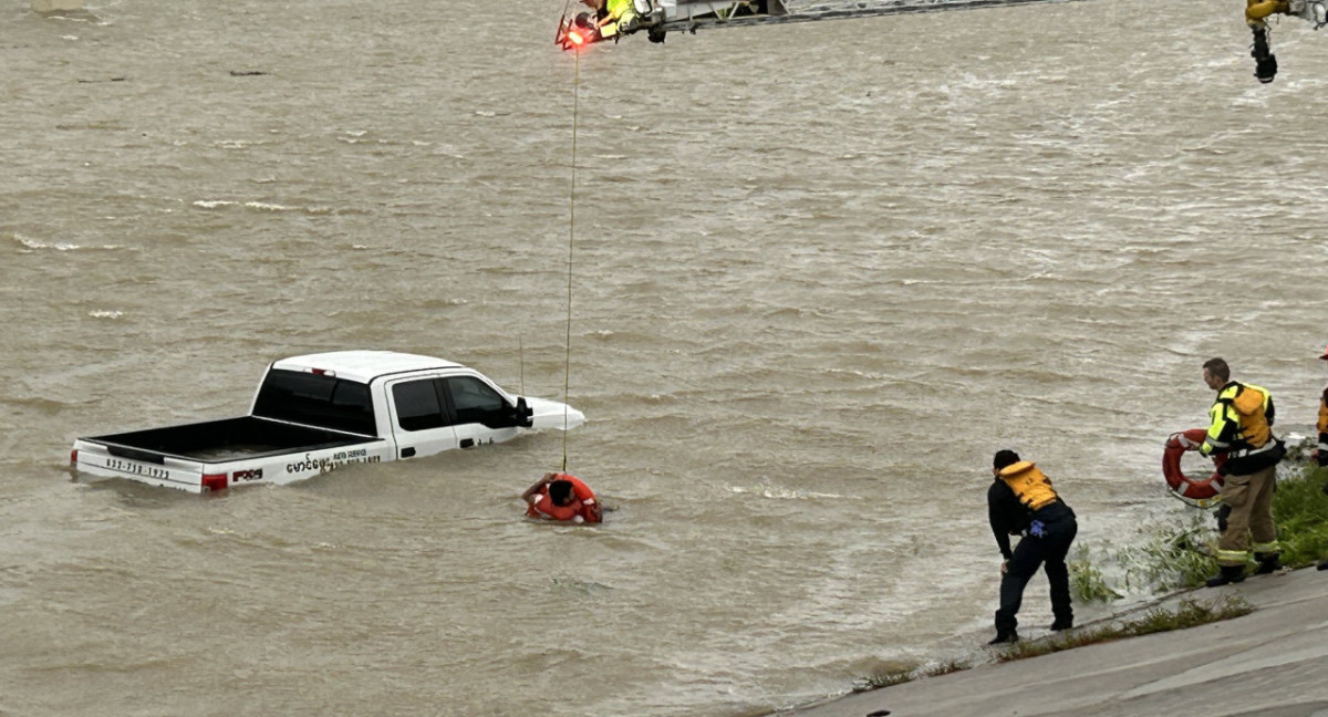 Huracán Beryl. Foto X.