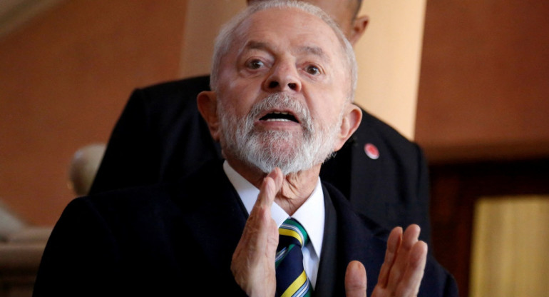 Lula da Silva, presidente de Brasil. Foto: Reuters.