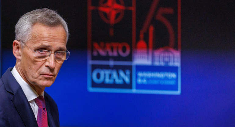 Secretario General de la OTAN, Jens Stoltenberg. Foto: EFE.