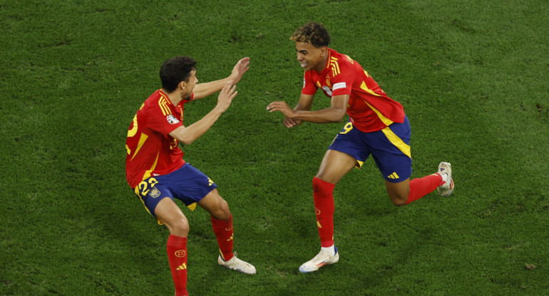 España vs Francia, Eurocopa. Foto: Reuters