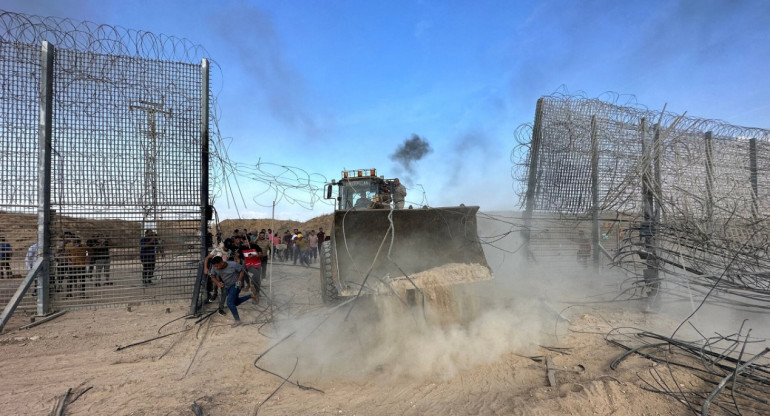 Plaza de Zikim; Franja de Gaza. Foto: Reuters.