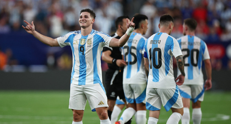 Argentina vs Canadá, Copa América. Foto: Reuters