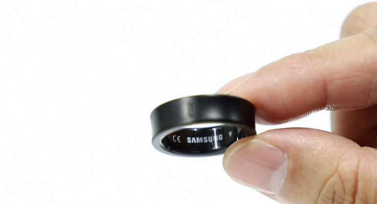 Samsung Galaxy Ring; anillo inteligente. Foto: Reuters.