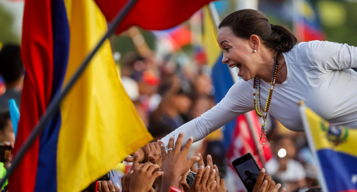 María Corina Machado. Foto: EFE.