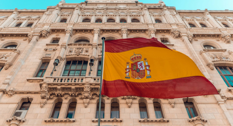 Bandera de España. Foto: Unsplash.