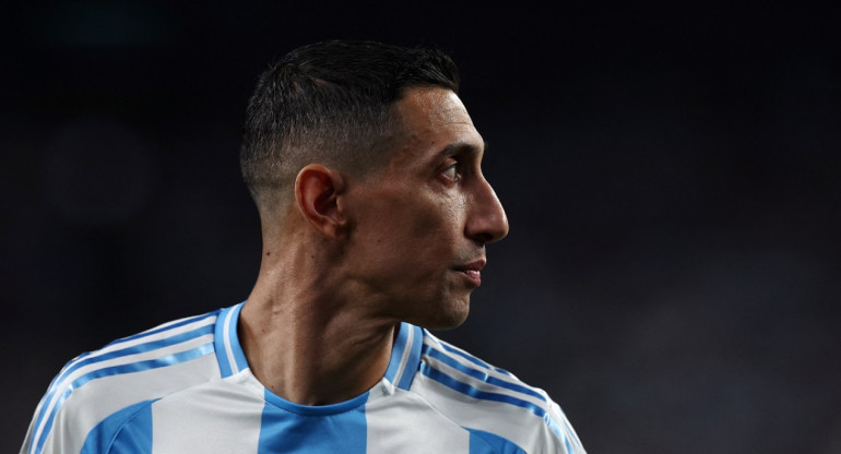 Ángel Di María; Selección Argentina. Foto: Reuters.