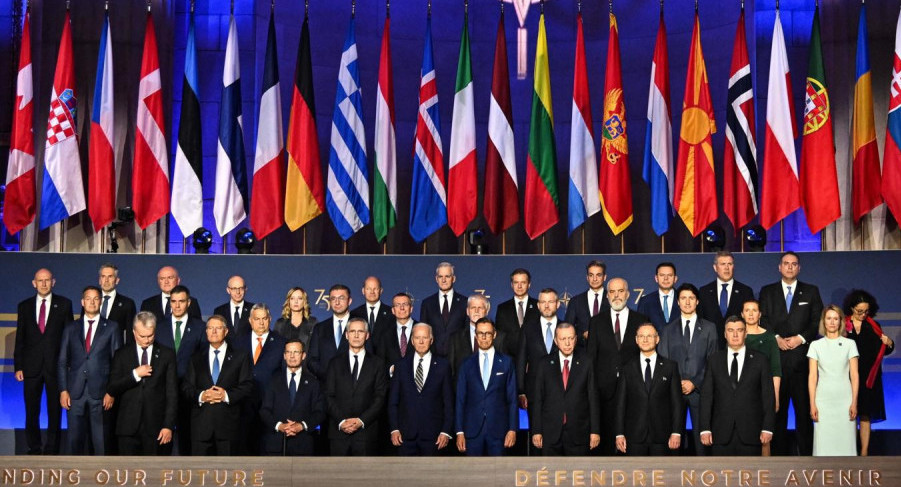 Cumbre OTAN. Foto: EFE
