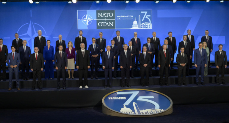 Cumbre OTAN. Foto: EFE