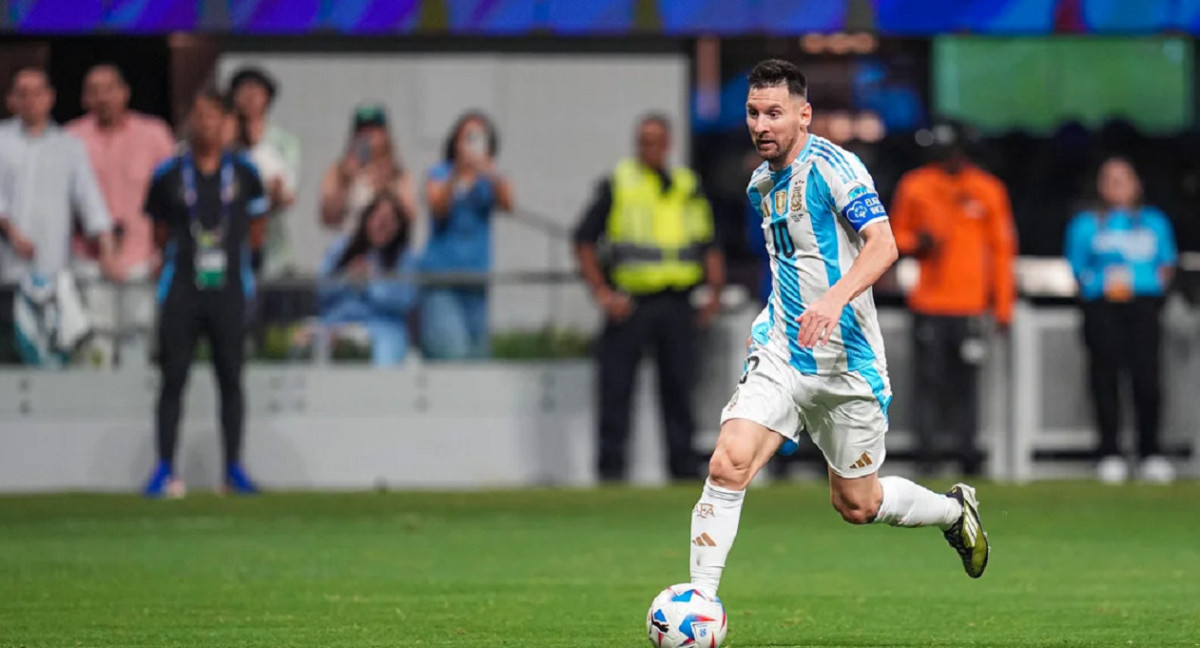 Lionel Messi, Selección Argentina. Foto: NA