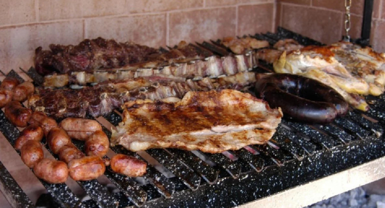 Asado. Foto: NA