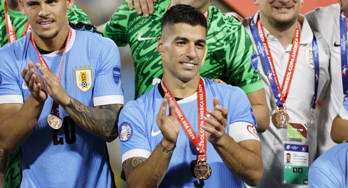 Uruguay, tercer puesto de la Copa América 2024. EFE