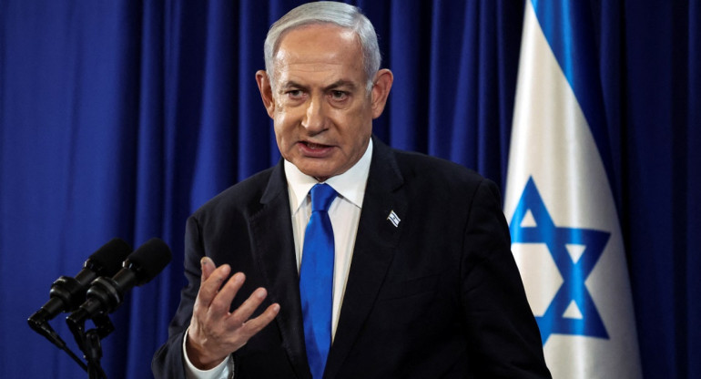 Benjamín Netanyahu, primer ministro de Israel. Foto: Reuters.
