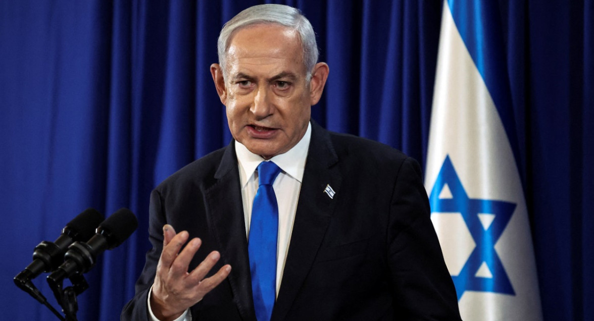 Benjamín Netanyahu, primer ministro de Israel. Foto: Reuters.