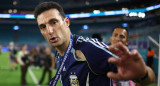 Lionel Scaloni, entrenador de la Selección Argentina. Foto: Reuters.