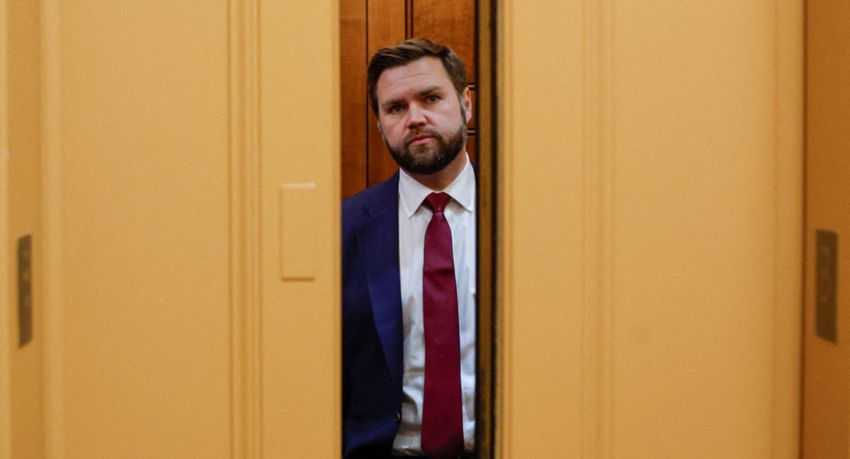 JD Vance, el elegido para ser vicepresidente de Donald Trump. Foto: Reuters