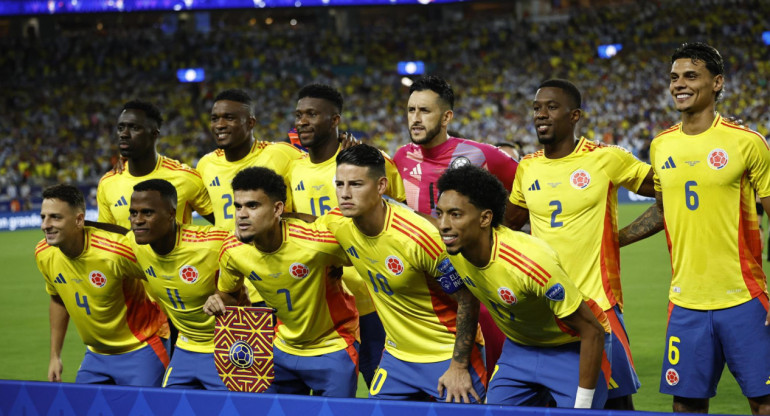 Selección de Colombia; Copa América 2024. Foto: EFE.