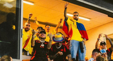 Maluma en la Copa América. Foto: @maluma