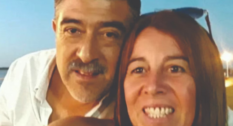 Carlos Pérez y María Victoria Caillava, dos de los detenidos por el caso Loan. Foto: Redes sociales.