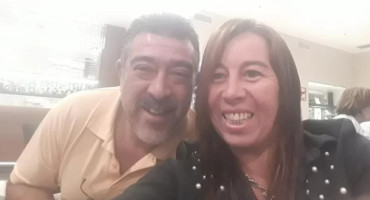 Carlos Pérez y María Victoria Caillava, dos de los detenidos por el caso Loan. Foto: Redes sociales.