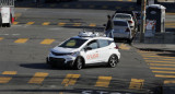 Vehículo autónomo en San Francisco. Foto: Reuters.