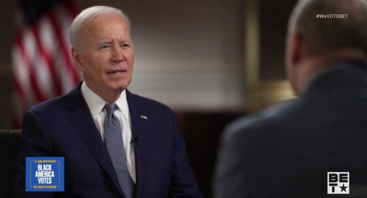 Entrevista a Joe Biden. Foto: Captura de video.