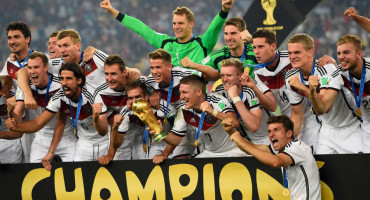 Alemania campeón del Mundial de Brasil 2014. Foto: Reuters.