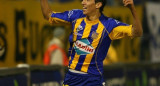 Ángel Di María en Rosario Central. Foto: NA.