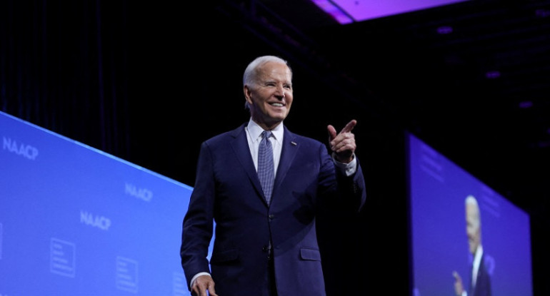 Joe Biden, presidente de Estados Unidos. Foto: Reuters