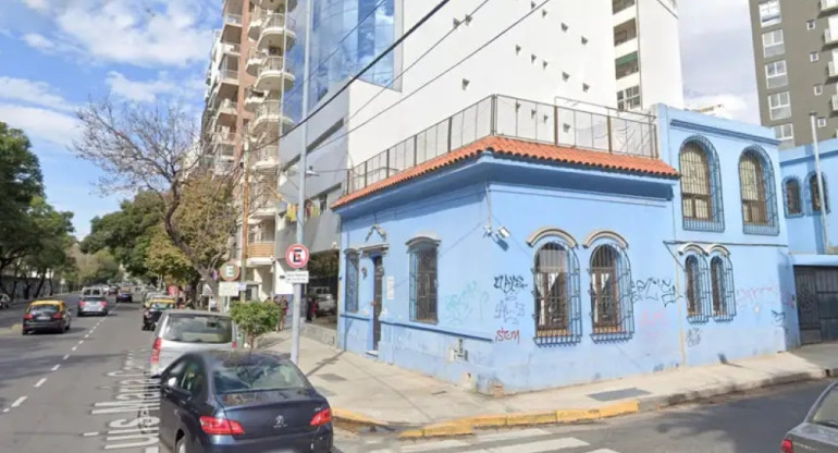 Hombre le dispara a sus vecinos desde el balcón en Palermo. Fuente: Google Street View