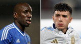 Demba Ba y Enzo Fernández.