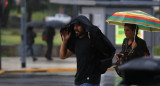 Lluvias en Buenos Aires. Foto: NA.