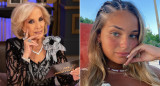 Mirtha Legrand y Catalina Gutiérrez. Fotos: Instagram.