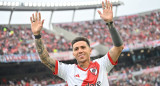 Enzo Fernández volvió al Monumental. Foto: X @RiverPlate.