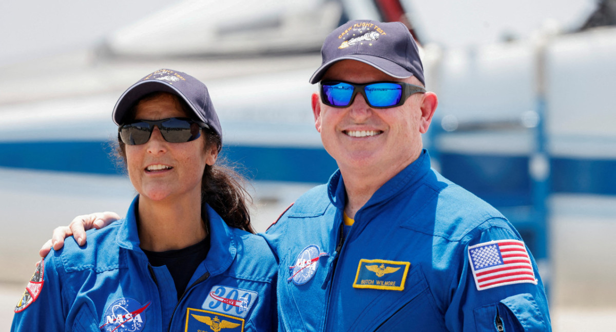 Astronautas de la NASA. Foto: Reuters.